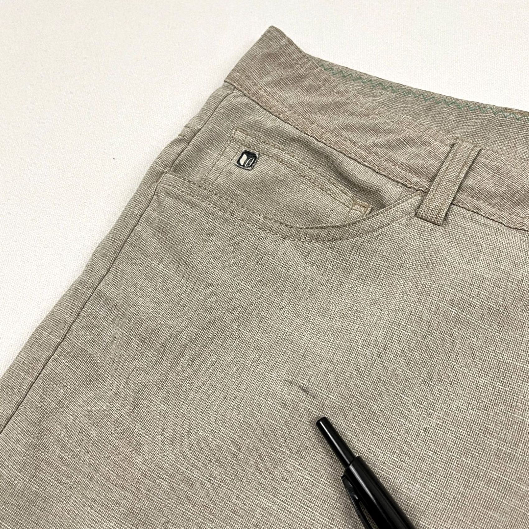 Vintage Linksoul by John Ashworth Pants Mens 32 x 32 Slim Straight Brown Golf Chino Size US 32 / EU 48 - 7 Thumbnail