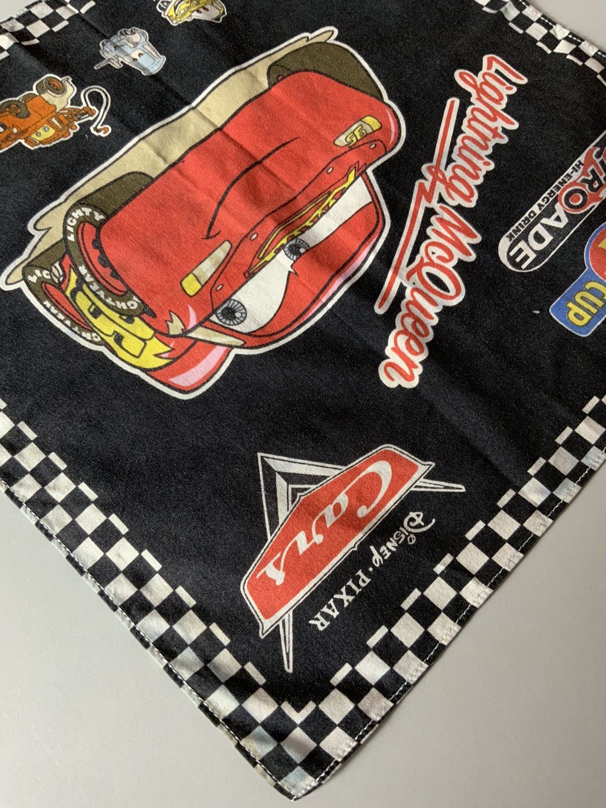 Disney Vintage Y2k Cars Lightning McQueen Bandana Size ONE SIZE - 5 Thumbnail