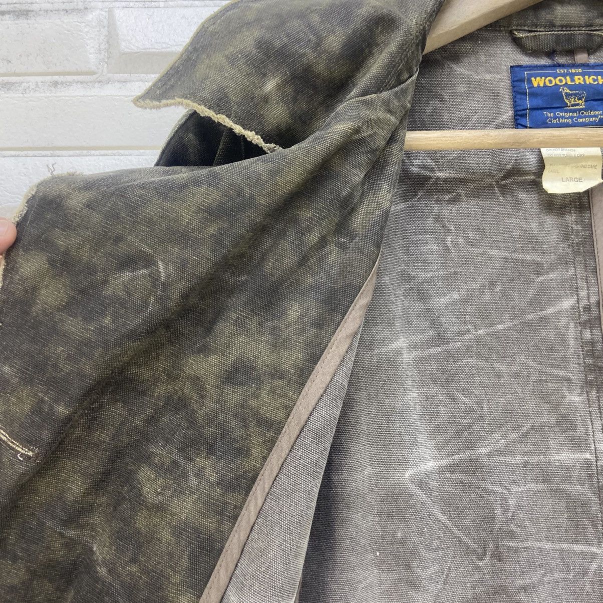 Woolrich Woolen Mills Vtg Woolrich Camouflage Distressed Double Breasted Jacket Size US M / EU 48-50 / 2 - 20 Thumbnail