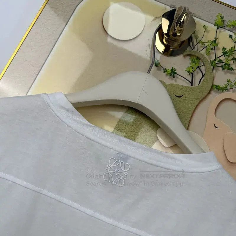 Loewe Loewe Summer White Cotton T-Shirt . Size M / US 6-8 / IT 42-44 - 9 Thumbnail