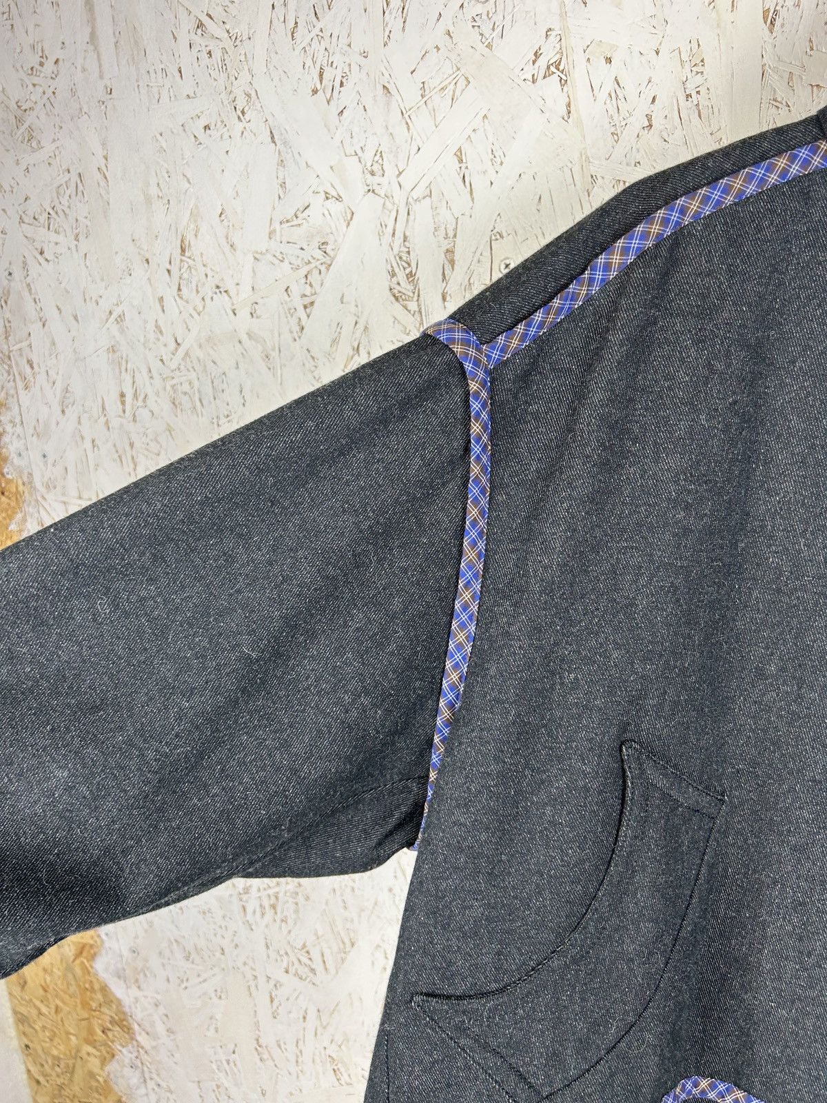 Vivienne Westwood Vivienne Westwood Piping Wool Short Coat Avant Garde Jacket Size M / US 6-8 / IT 42-44 - 7 Thumbnail