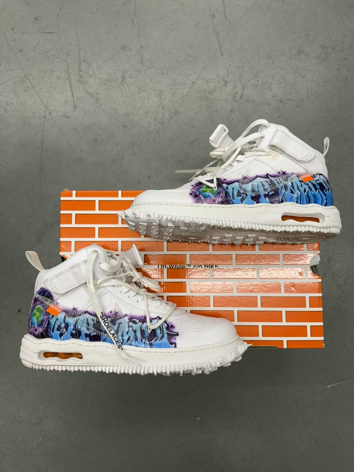 Nike × Off-White 2023 Nike Air Force 1 Mid Off-White Nike × Off-White 2023 Nike Air Force 1 Mid Off-White