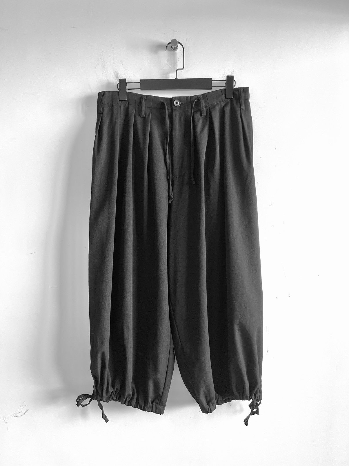 Yohji Yamamoto Yohji Yamamoto Pour Homme - W/Gabardine Balloon Pants Size US 30 / EU 46 - 16 Thumbnail