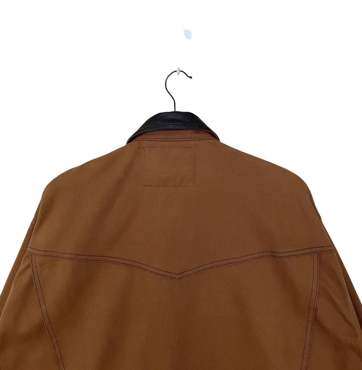 Vintage Vintage Brand Impressive Trucker Leather Collar 1990s Size US L / EU 52-54 / 3 - 4 Thumbnail