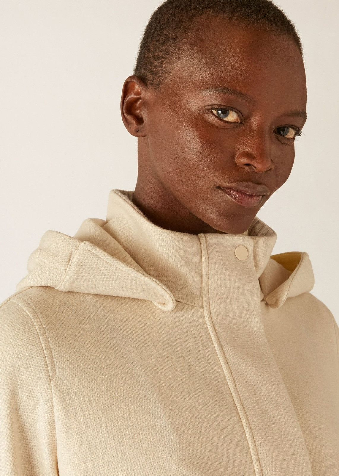 Loro Piana o1srvl11e0824 Icery Short Cashmere Jacket in Beige Size XL / US 12-14 / IT 48-50 - 3 Thumbnail