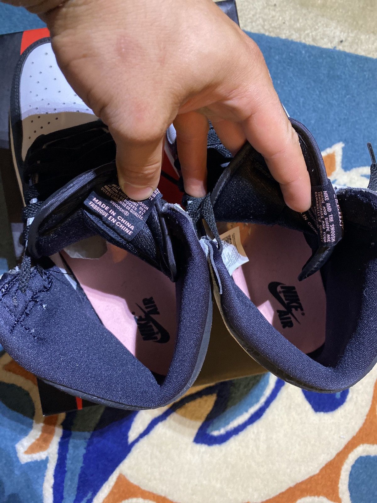 Jordan Brand × Nike Nike Jordan 1 High ‘Stage Haze’ Size US 12 / EU 45 - 4 Thumbnail