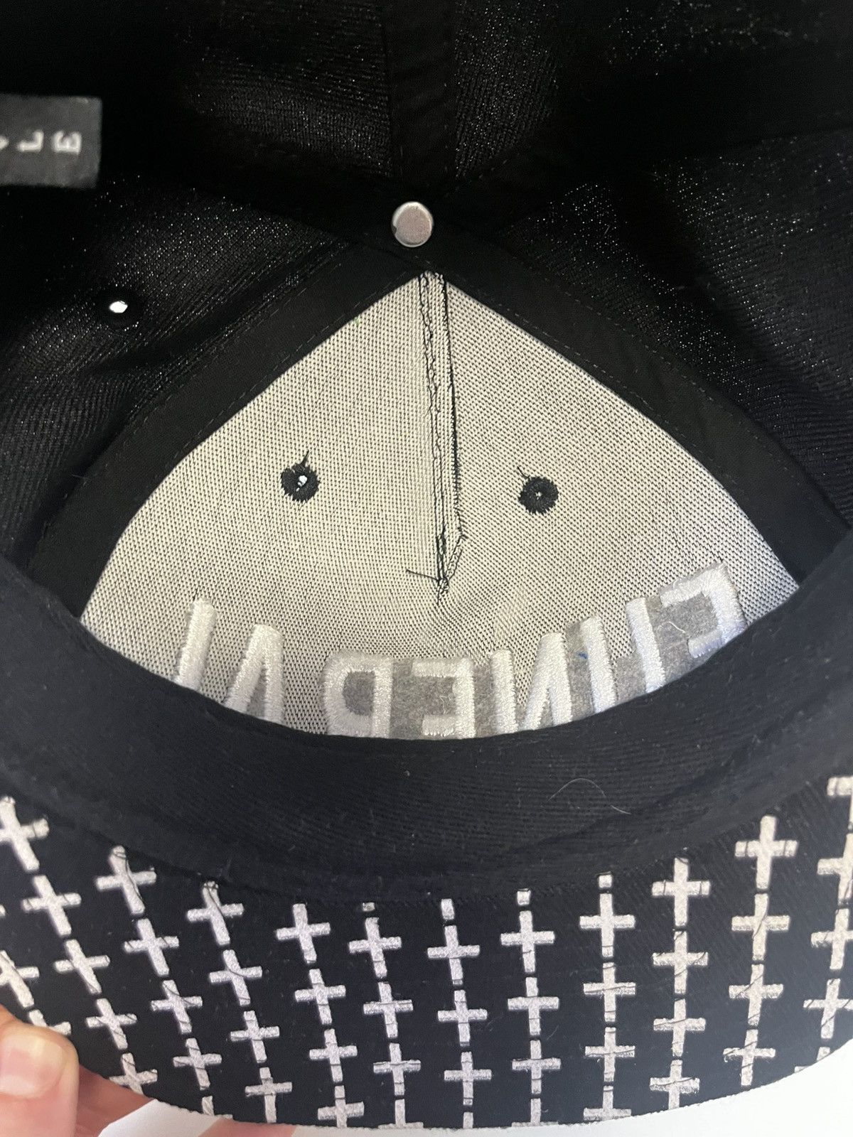 Black Scale ASAP Rocky Black Scale Funeral Canvas Hat Size ONE SIZE - 5 Thumbnail