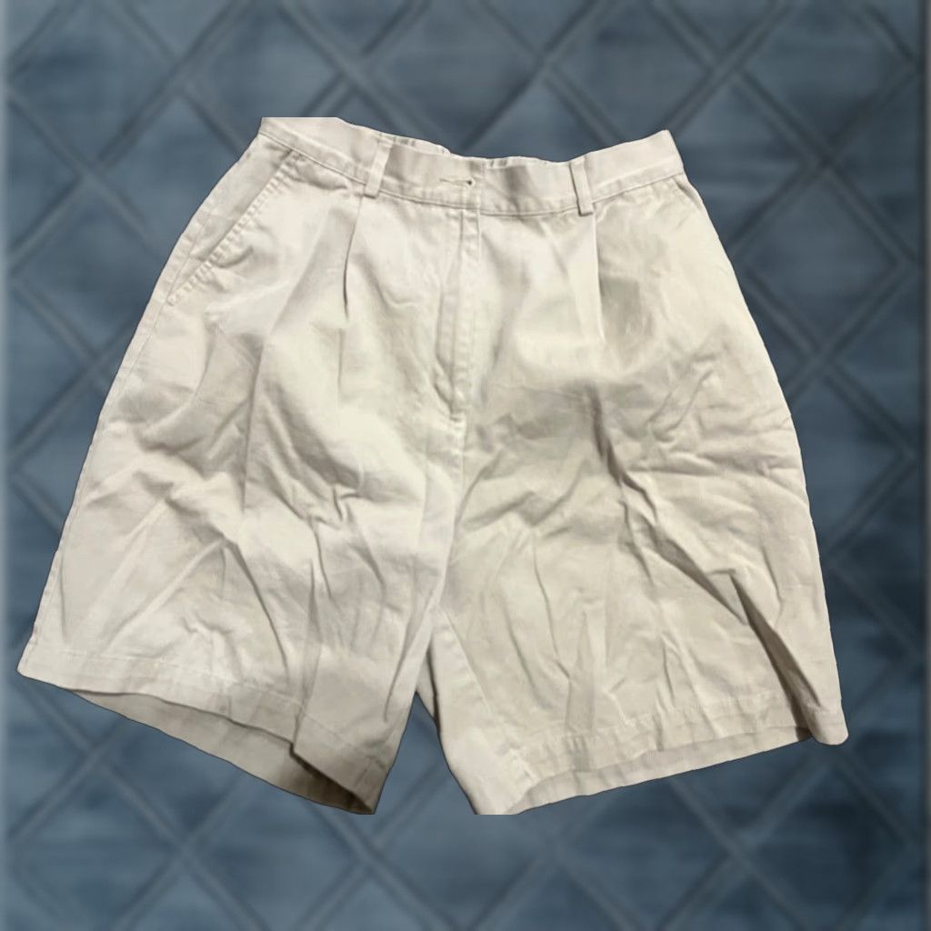 Vintage L.L. Bean Chino Shorts Womens 10 Beige Outdoor 0 PC44 EUC Size 32" / US 10 / IT 46 - 1 Thumbnail