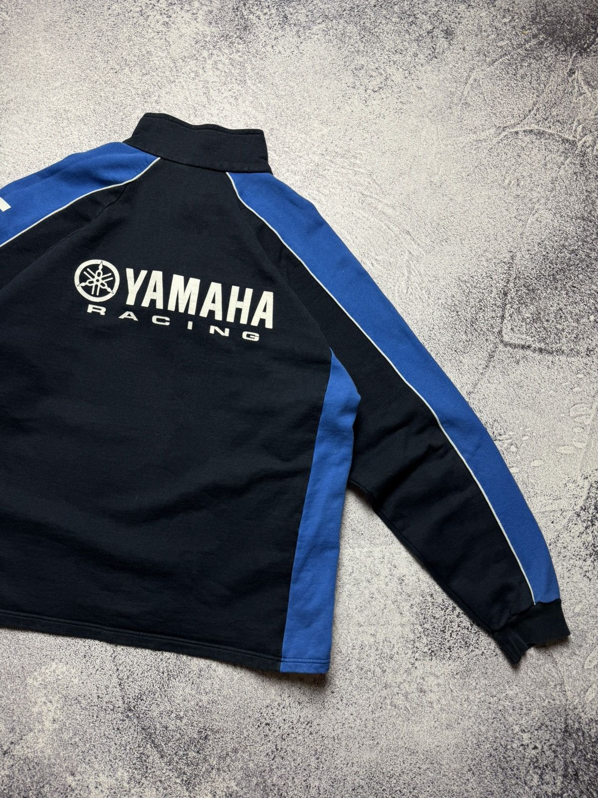 Yamaha Vintage Yamaha Half Zip Sweatshirt Moto Racing NASCAR Style Size US XL / EU 56 / 4 - 13 Thumbnail