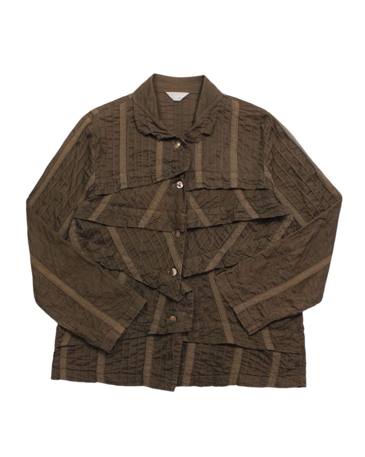 Vintage 2000S FASHION VILLAGE PLEATED SHIRT Size US M / EU 48-50 / 2 - 1 Thumbnail