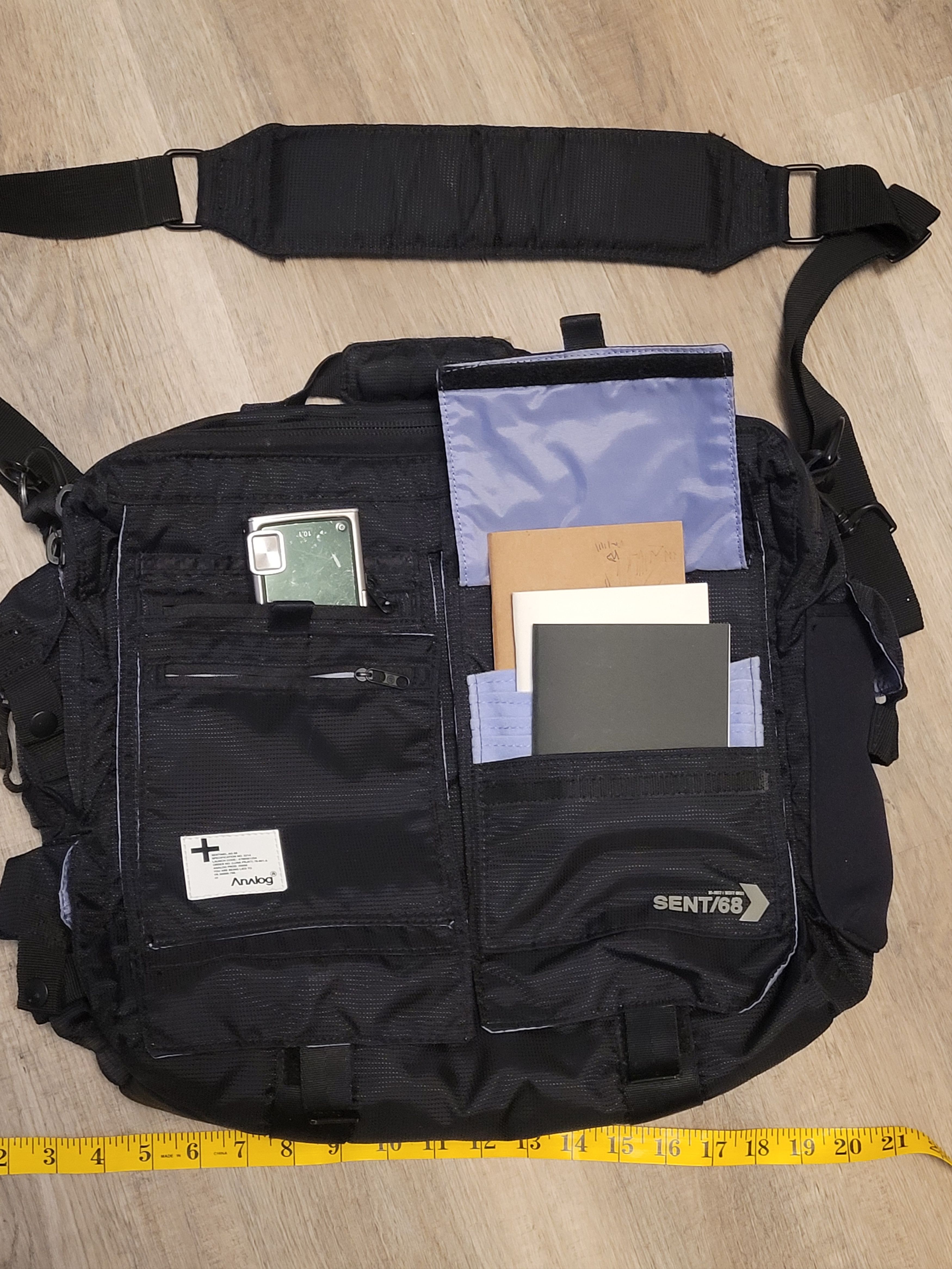 Analog Vintage Burton Analog Messenger (DJ) Bag, Y2k Size ONE SIZE - 3 Thumbnail
