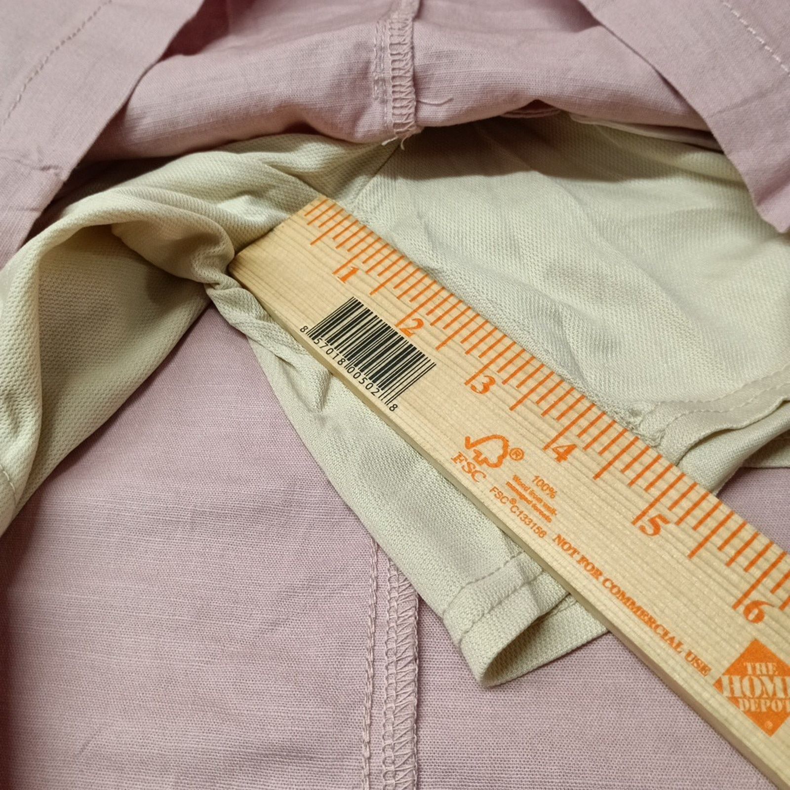 Lee Lee Womens Skort Size 8 Comfort Stretch Waistband Soft Mauve Size 30" / US 8 / IT 44 - 6 Thumbnail