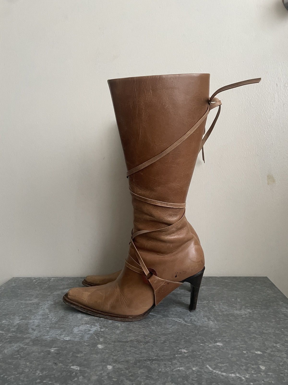 Vintage VINTAGE BRAZILLIAN LACE UP BOOTS Size US 6 / IT 36 - 6 Thumbnail