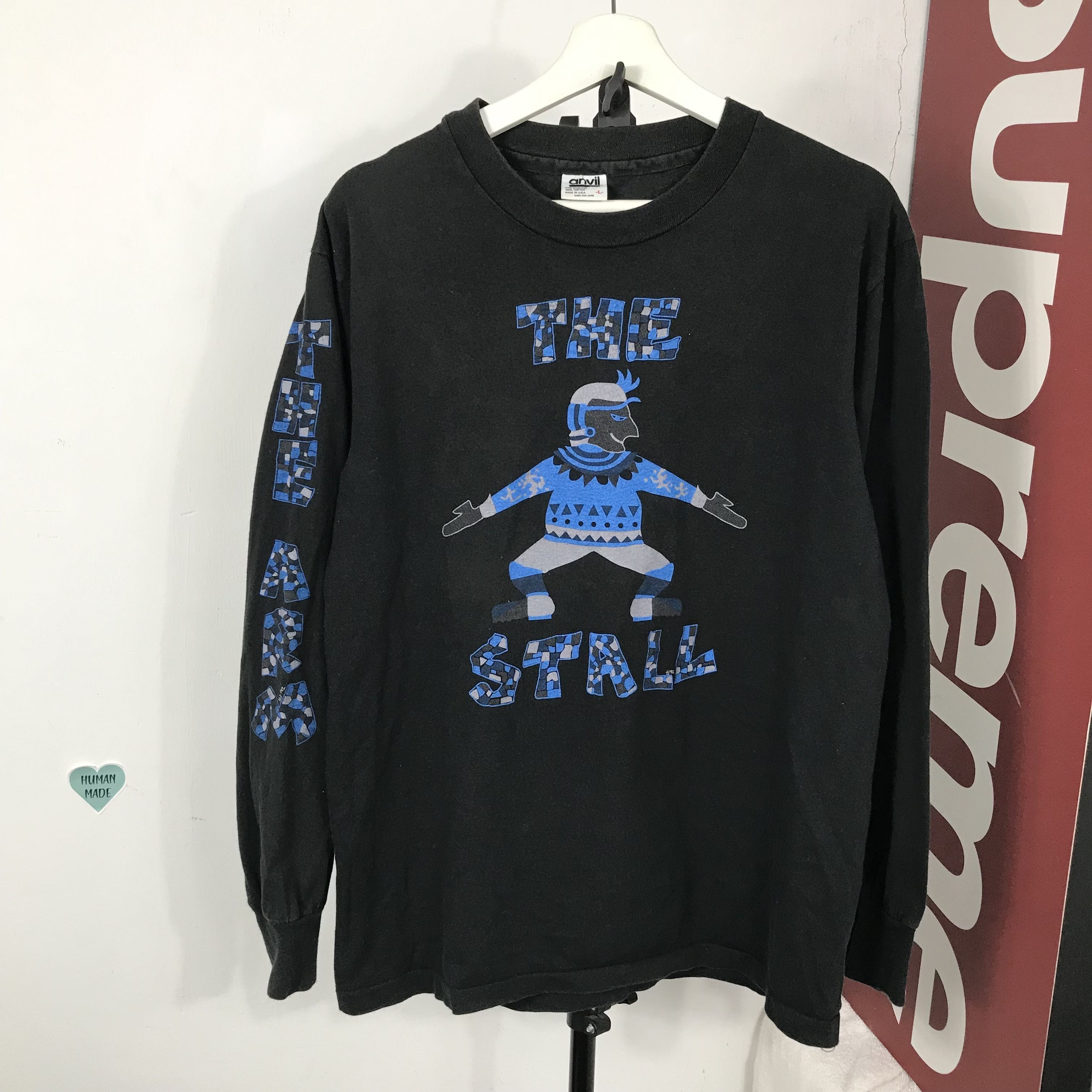 Band Tees Vintage art Dance or Die the stall Shirt New York Pop Art Size US L / EU 52-54 / 3 - 1 Thumbnail