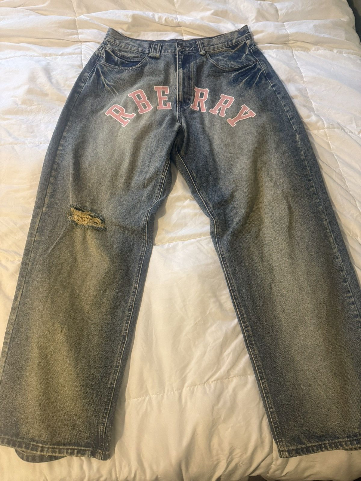 The GV Gallery GV GALLERY RBERRY JEANS Size US 35 - 1 Thumbnail