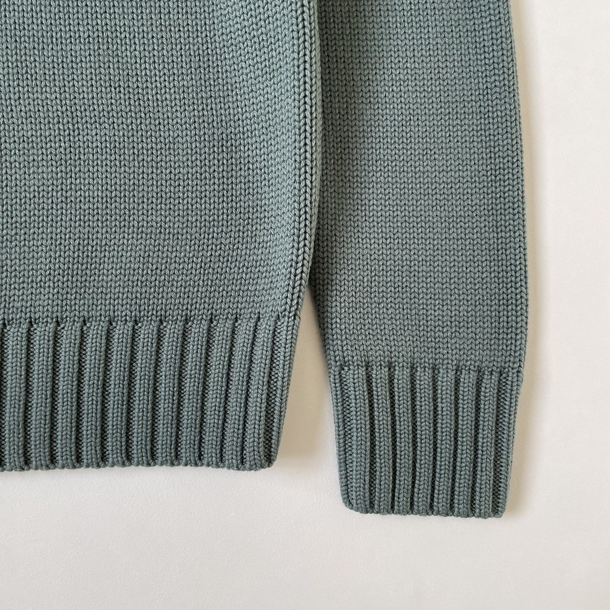 Craig Green Sample Sea Foam Green Wool Sweater Size US M / EU 48-50 / 2 - 9 Thumbnail