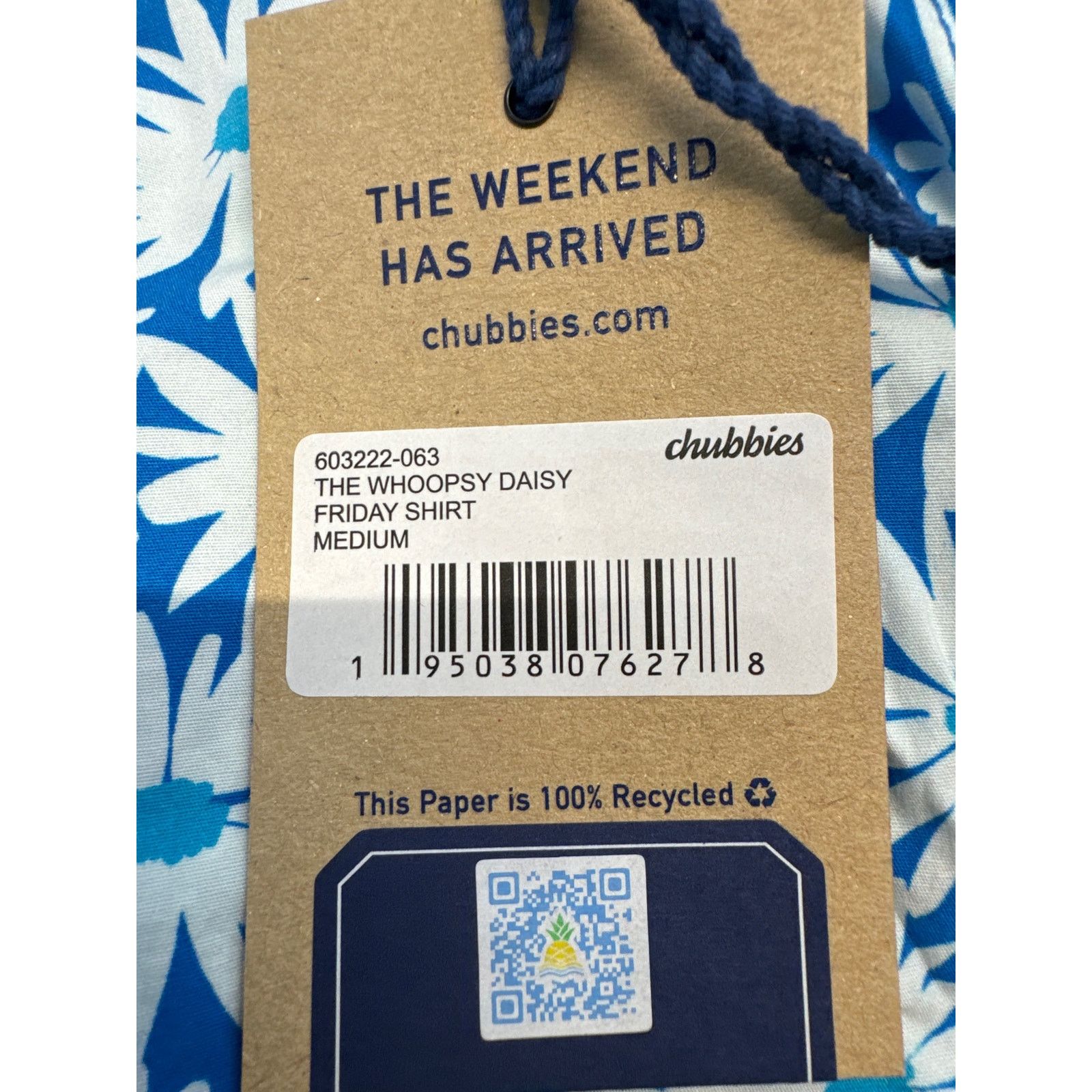 Chubbies Chubbies Friday Shirt Short sleeve Button-up men sz M Size US M / EU 48-50 / 2 - 6 Thumbnail