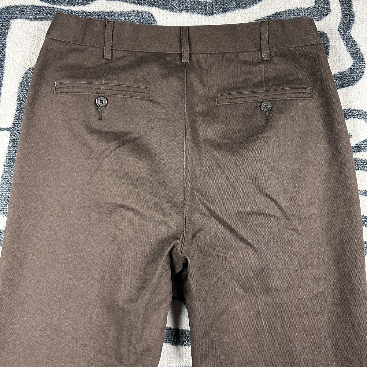 Lands' End Land’s End Casual Pleated Cuffed Brown Pants Size 34 Size US 34 / EU 50 - 6 Thumbnail