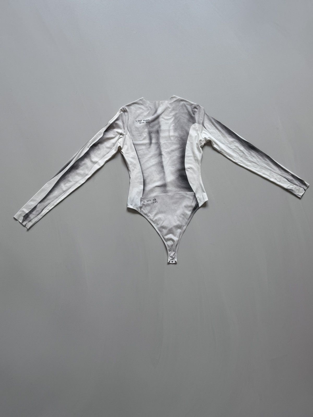 Other TTSWTRS Black and White Trompe l'oeil Body Bodysuit Size L / US 10 / IT 46 - 8 Thumbnail