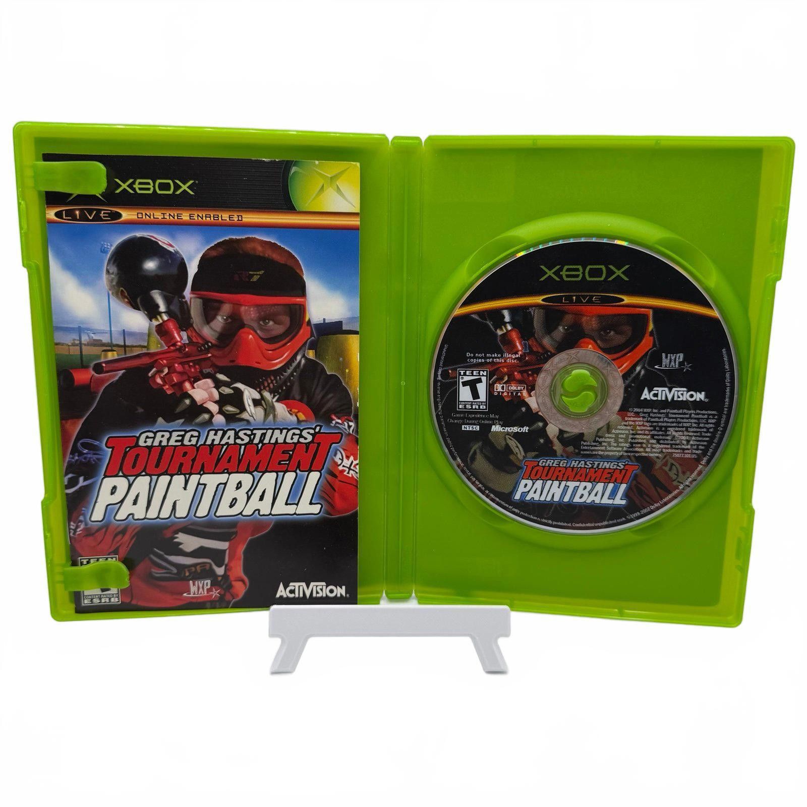 Microsoft Xbox Video Game - Greg Hastings Tournament Paintball (2004) Size ONE SIZE - 3 Thumbnail