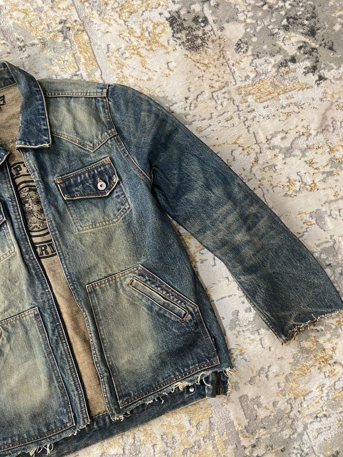 Japanese Brand × Other denim Flip The Script vintage style denim grunge Size US M / EU 48-50 / 2 - 3 Thumbnail