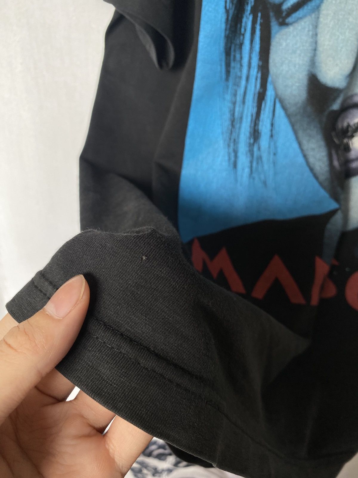 Band Tees Vintage 90s Marilyn Manson Tshirt Size US L / EU 52-54 / 3 - 7 Thumbnail