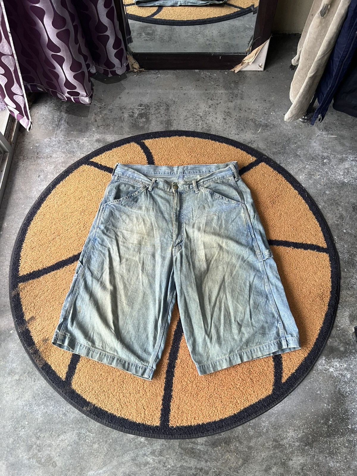 Edwin 🔥Vintage Edwin Carpenter Cropped Denim Size US 34 / EU 50 - 2 Thumbnail