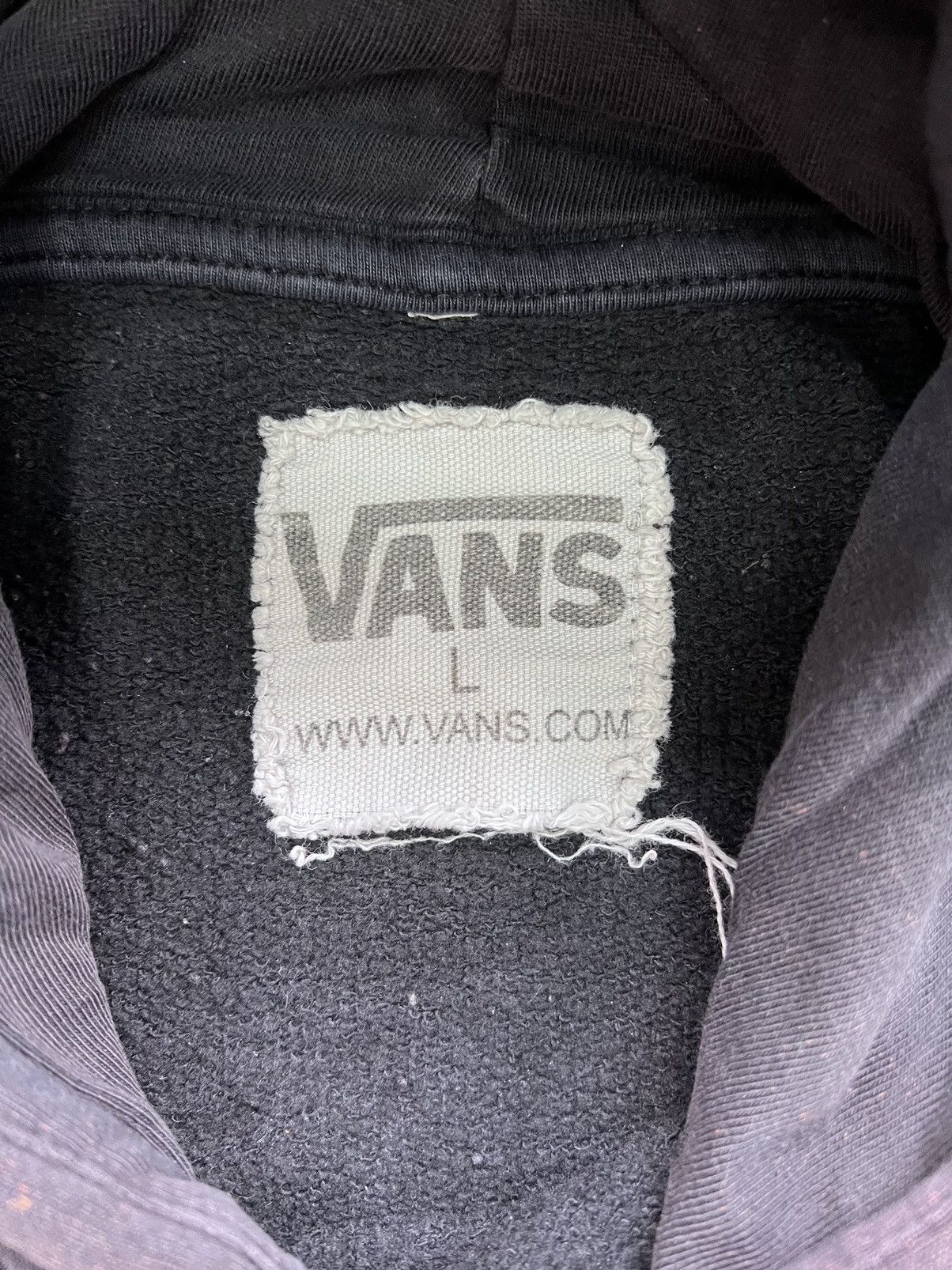 Vans × Vintage Crazy Vintage Y2K/2000s Grunge Vans Skater Essential Hoodie Size US L / EU 52-54 / 3 - 8 Thumbnail