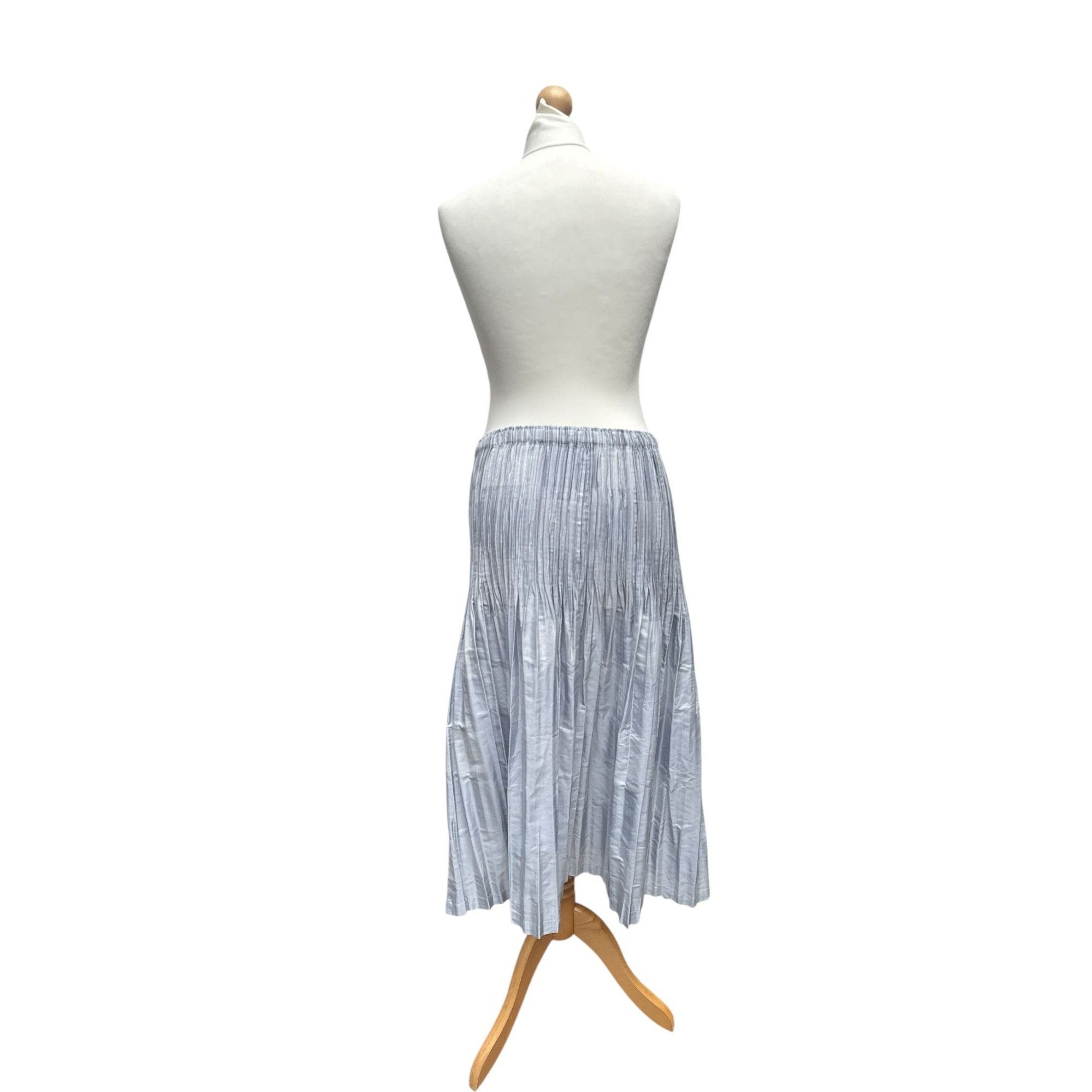 Issey Miyake Issey Miyake Grey Pleats Please Skirt Size 4 Size 27" / US 4 / IT 40 - 3 Thumbnail