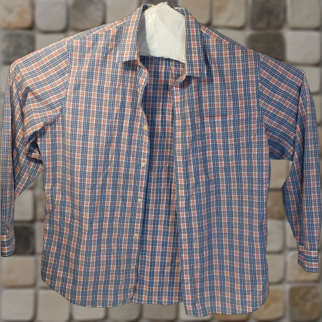 Banana Republic Banana Republic Non Iron Classic Fit Long Sleeve Plaid Button Shirt Mens XL Size US XL / EU 56 / 4 - 1 Thumbnail