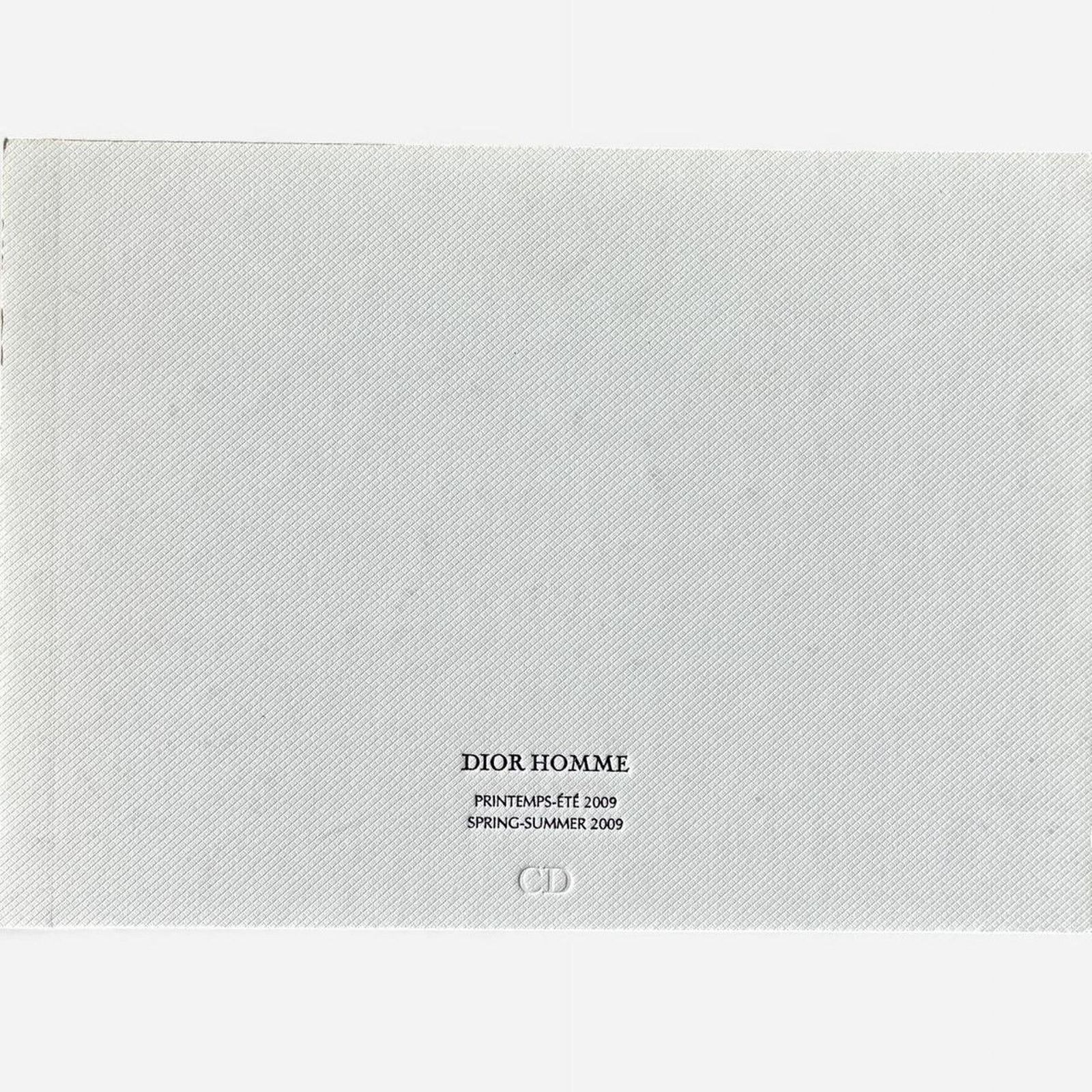 Dior × Hedi Slimane × Kris Van Assche DIOR HOMME SPRING SUMMER 2009 collection lookbook catalog Size ONE SIZE - 1 Thumbnail