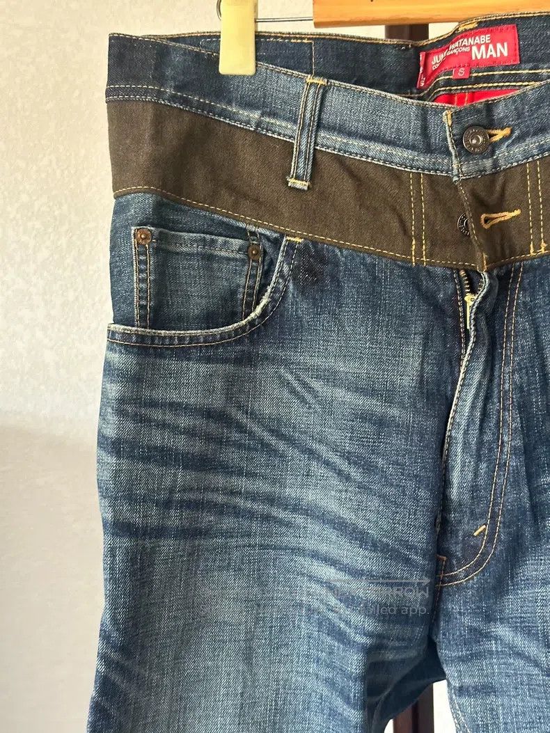 Junya Watanabe Junya Watanabe size S Men's Patchwork Denim Pants Size US 27 - 1 Thumbnail