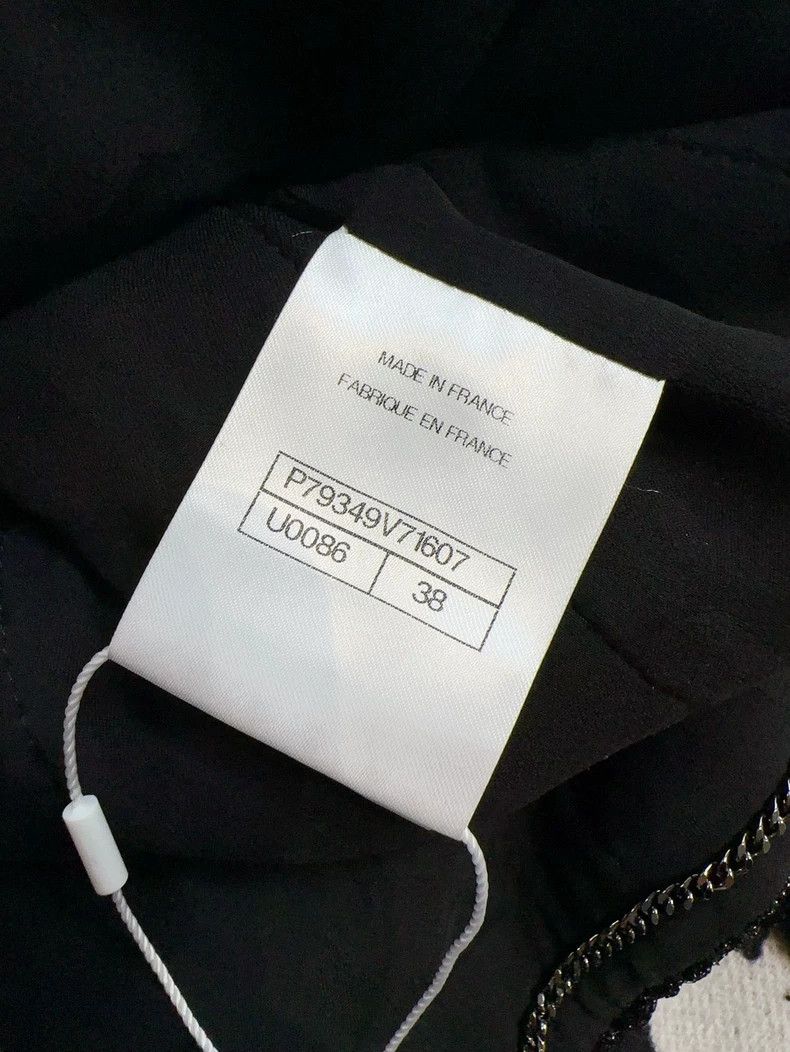 Chanel Chanel 25s black glitter classic round-neck braided jacket Size XS / US 0-2 / IT 36-38 - 6 Thumbnail