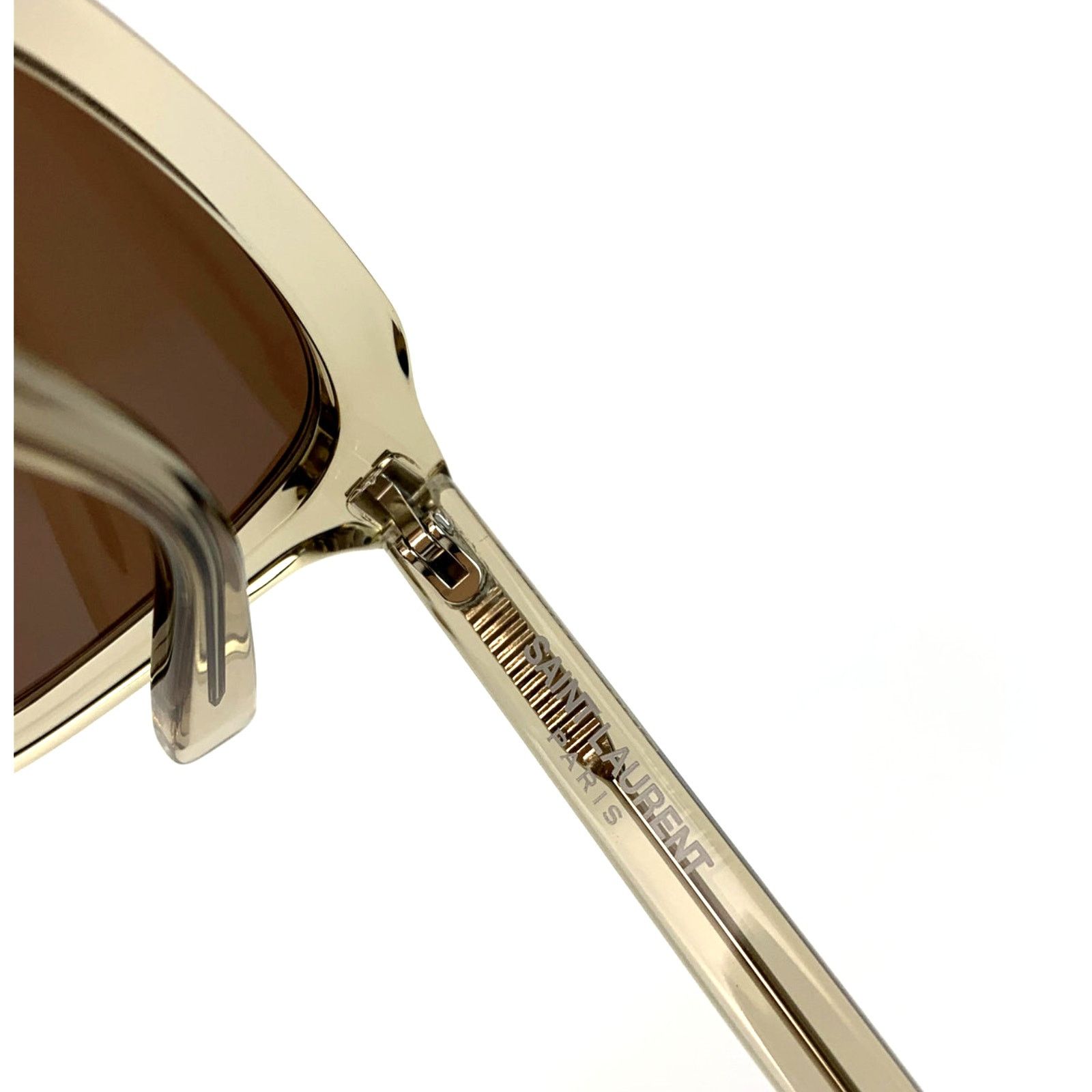 Yves Saint Laurent NEW YSL Sunglasses SL457 004 Yellow Brown Unisex Authentic Size ONE SIZE - 7 Thumbnail