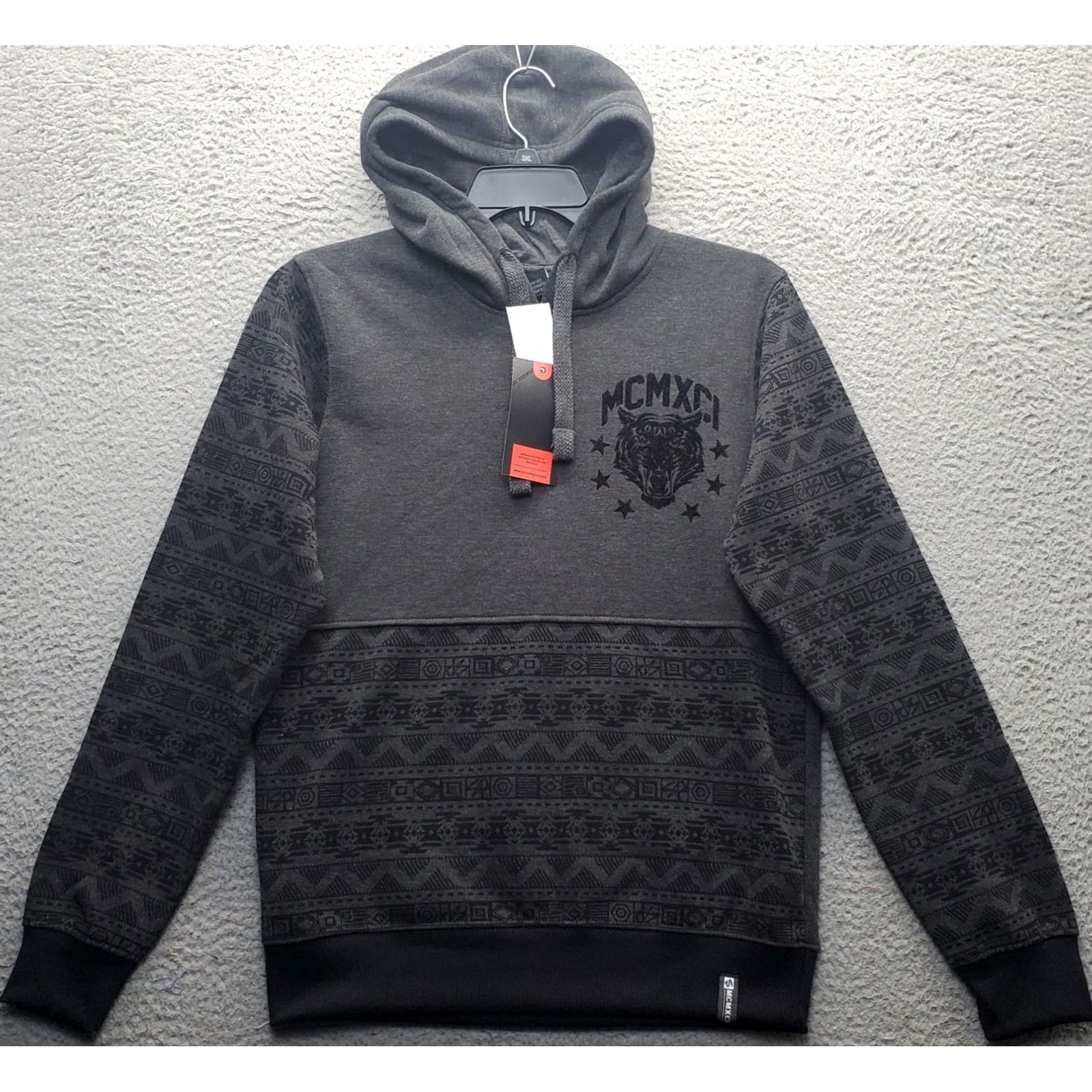 Southpole Southpole Hoodie Unisex Small Gray Graphic Ultra Soft Winter Essential Fleece Size US S / EU 44-46 / 1 - 2 Thumbnail