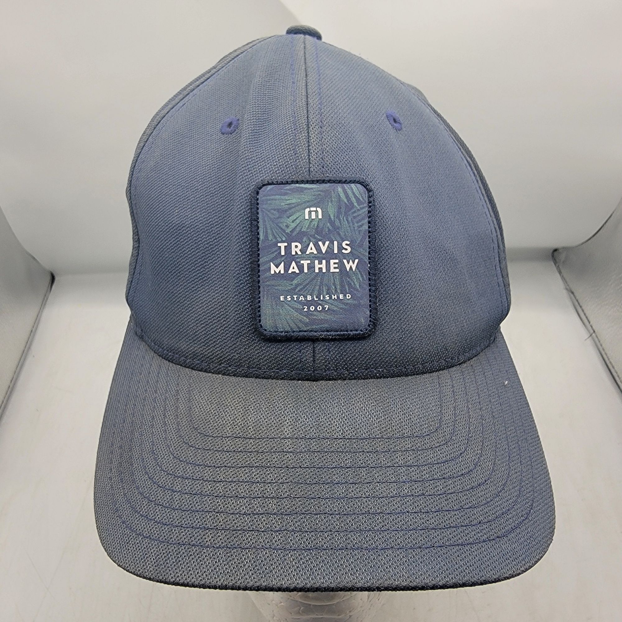 TravisMathew Travis Mathew For Sail Blue Adults Small Medium Baseball Hat Size ONE SIZE - 1 Thumbnail