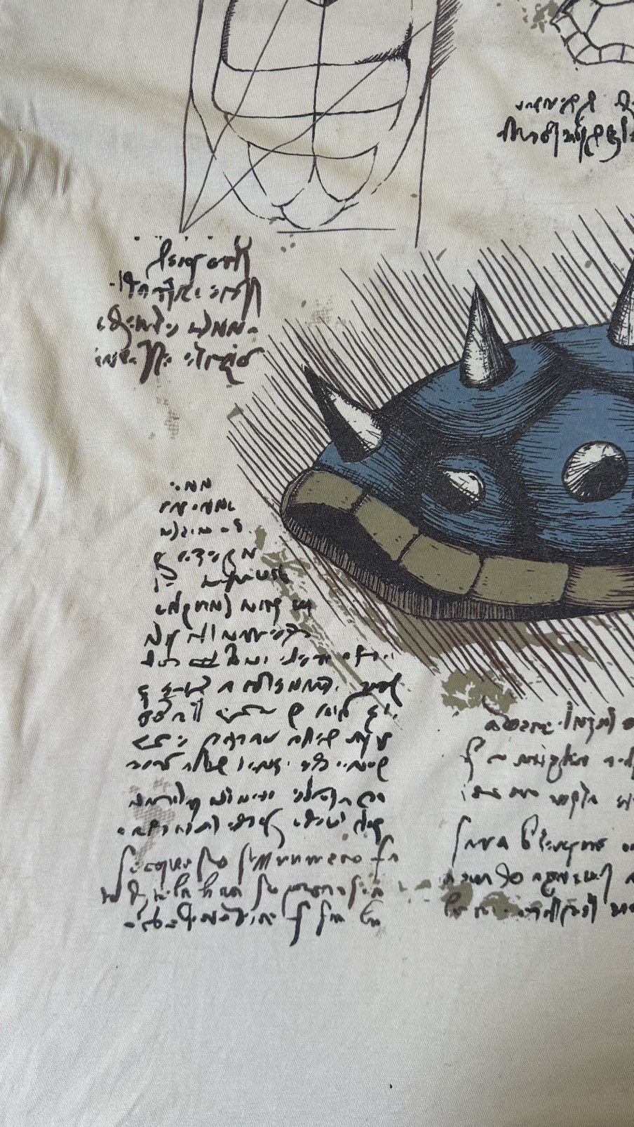Arts & Science VINTAGE TURTLE ART DA VINCI TEE Size US L / EU 52-54 / 3 - 3 Thumbnail