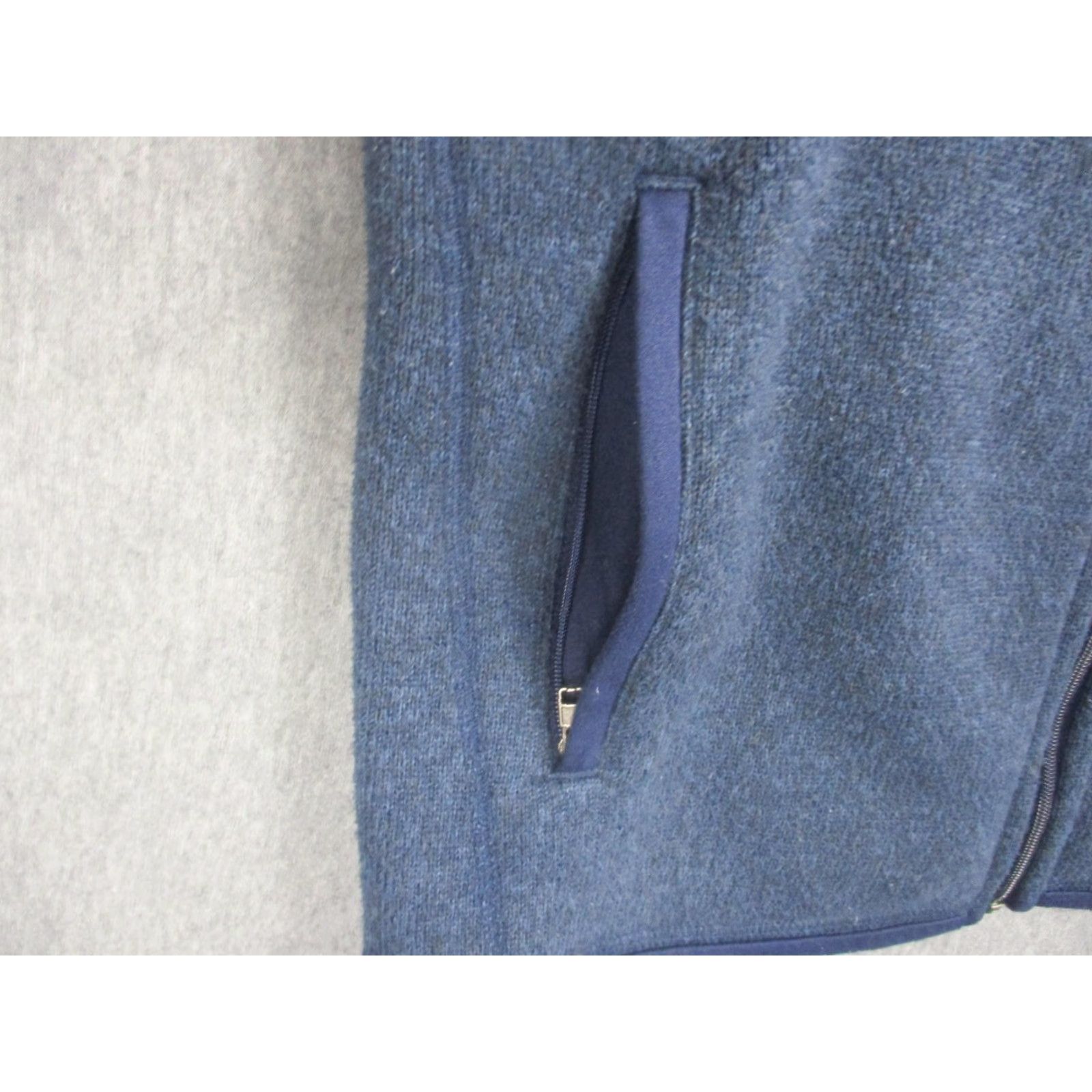 Patagonia Patagonia Vest Womens Medium Blue Fleece Full Zip Solus Logo Better Sweater Vest Size M / US 6-8 / IT 42-44 - 4 Thumbnail