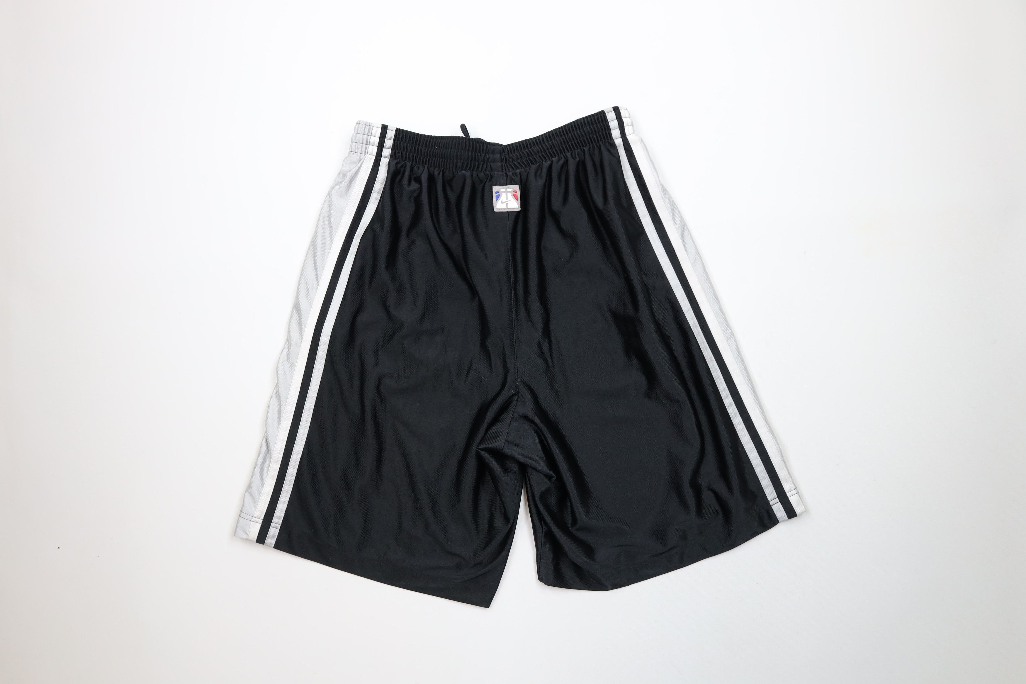 Nike × Vintage Vintage Nike Scott Mini Swoosh Heavy Basketball Shorts Size US 36 / EU 52 - 11 Thumbnail