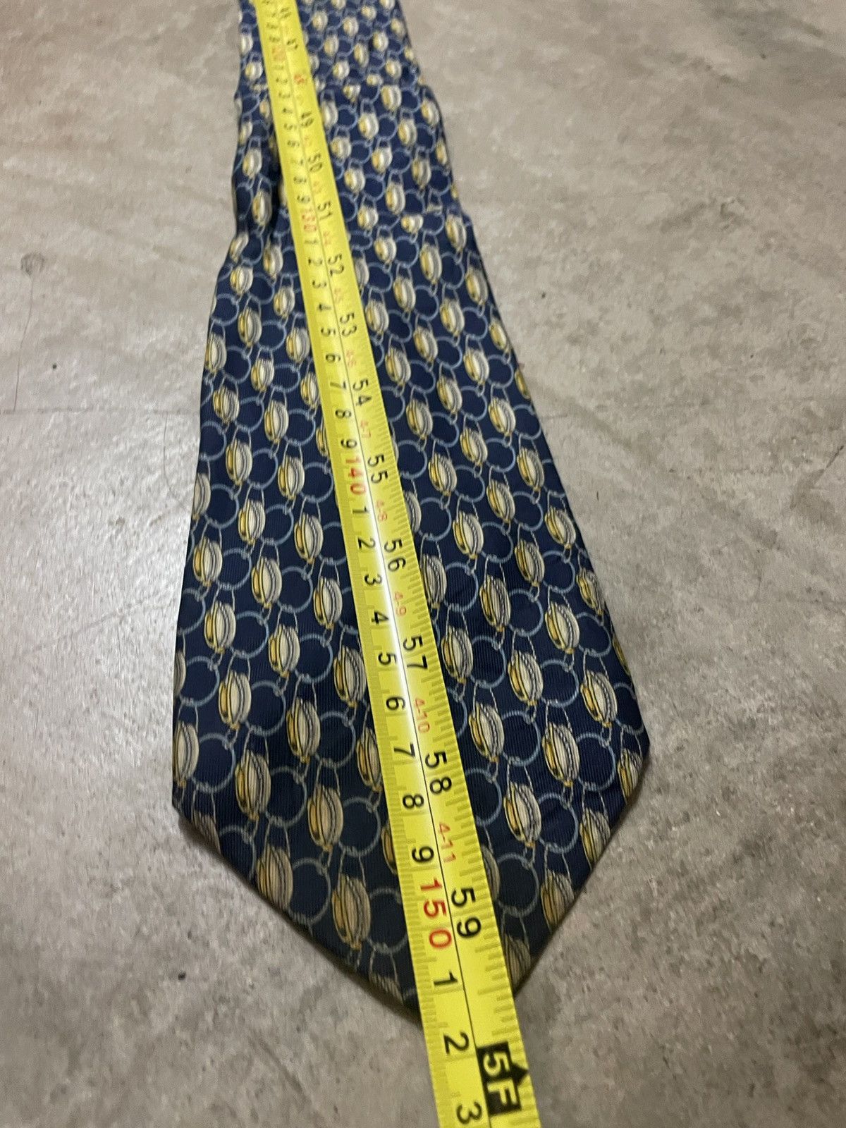 Lancel Lancel Man Necktie Made in France 100% Silk Size ONE SIZE - 6 Thumbnail