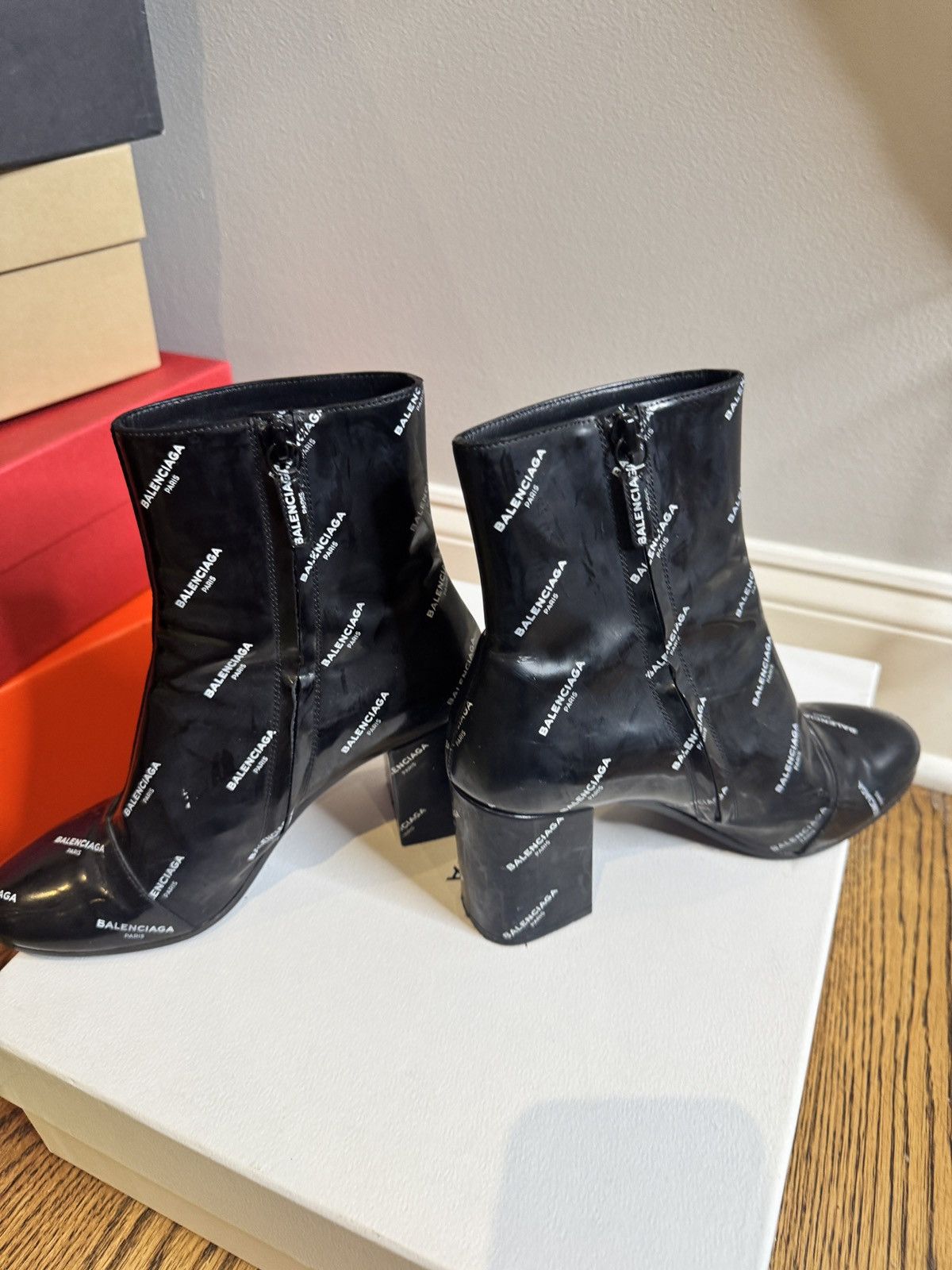 Balenciaga Balenciaga slash logo boots Size US 6 / IT 36 - 2 Thumbnail