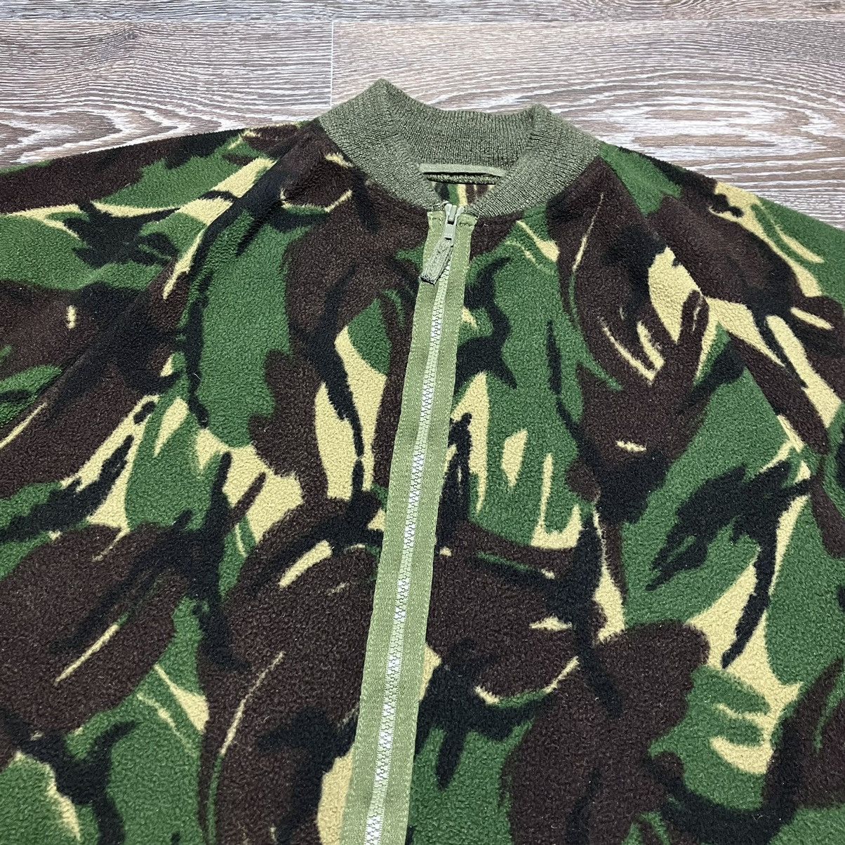 Vintage 90s NATO British Army DPM Camo Fleece Bomber DCTA Jacket Size US M / EU 48-50 / 2 - 3 Thumbnail