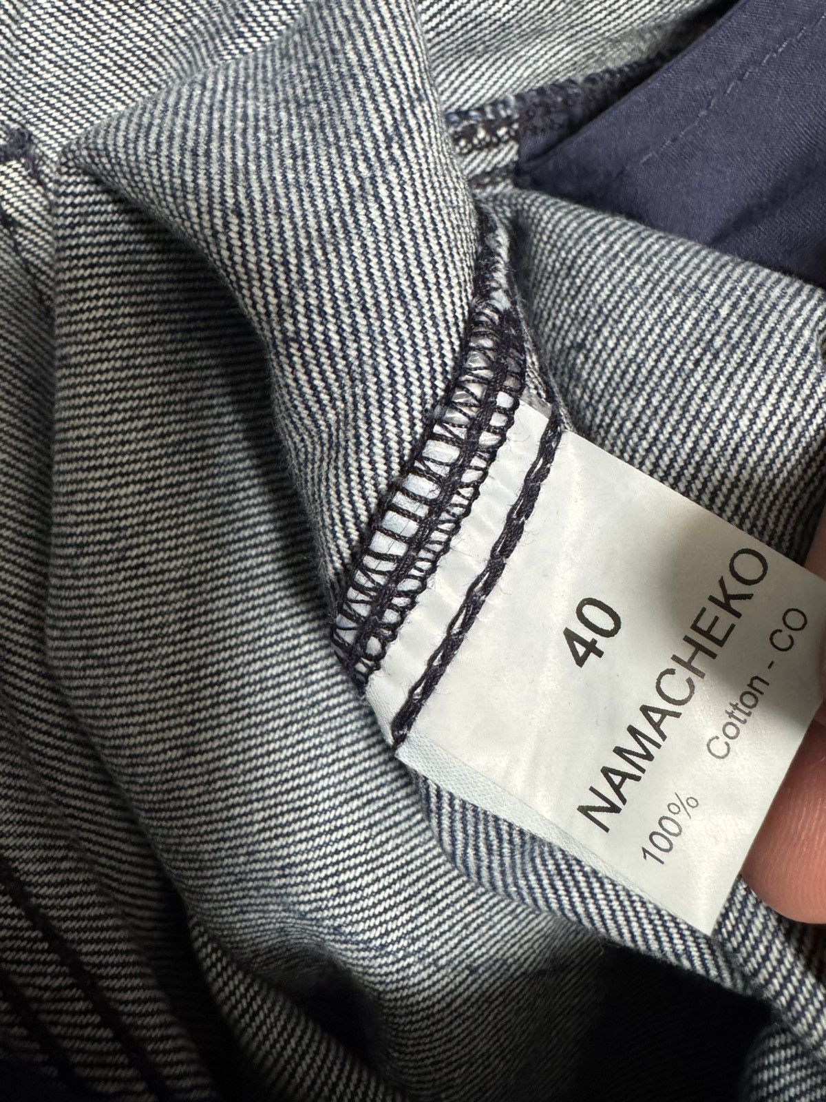 Namacheko NAMACHEKO AW23 Washed Straight Denim Size 31" - 12 Thumbnail
