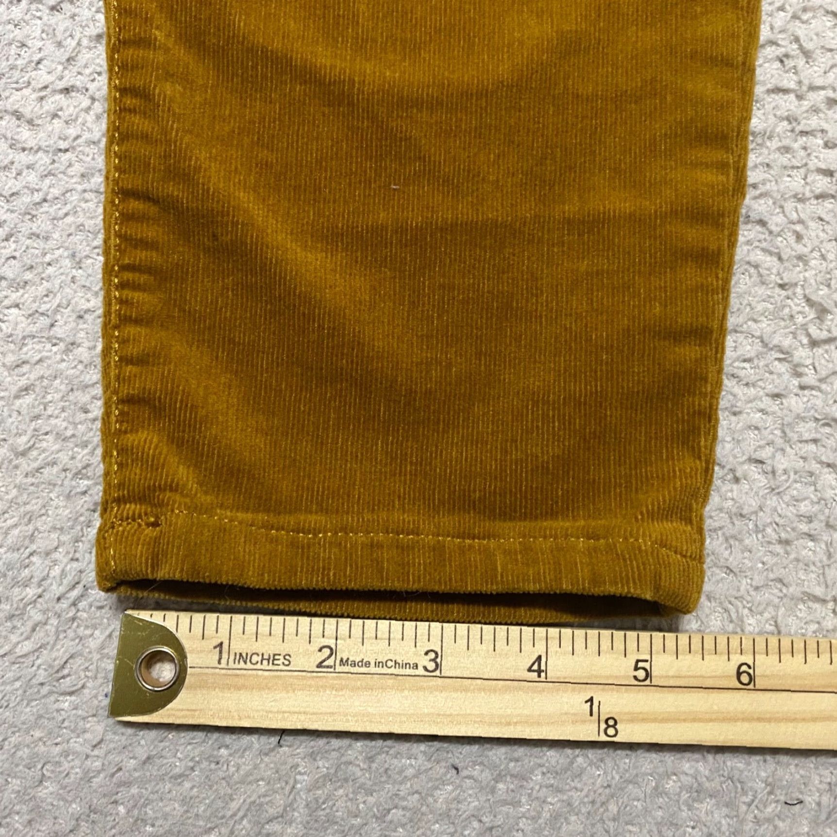 J.Crew VINTAGE J. CREW Pants Chino 33 Brown Corduroy Tapered Leg High Rise 5-Pocket Mens Regular Inseam 27 in Spring Fall Winter Men’s Style: Casual/Travel Size 25" / US 0 / IT 36 - 2 Thumbnail