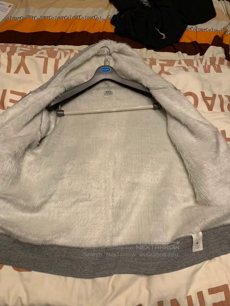 Wtaps Wtaps Gray fleece hoodie Size US L / EU 52-54 / 3 - 5 Thumbnail