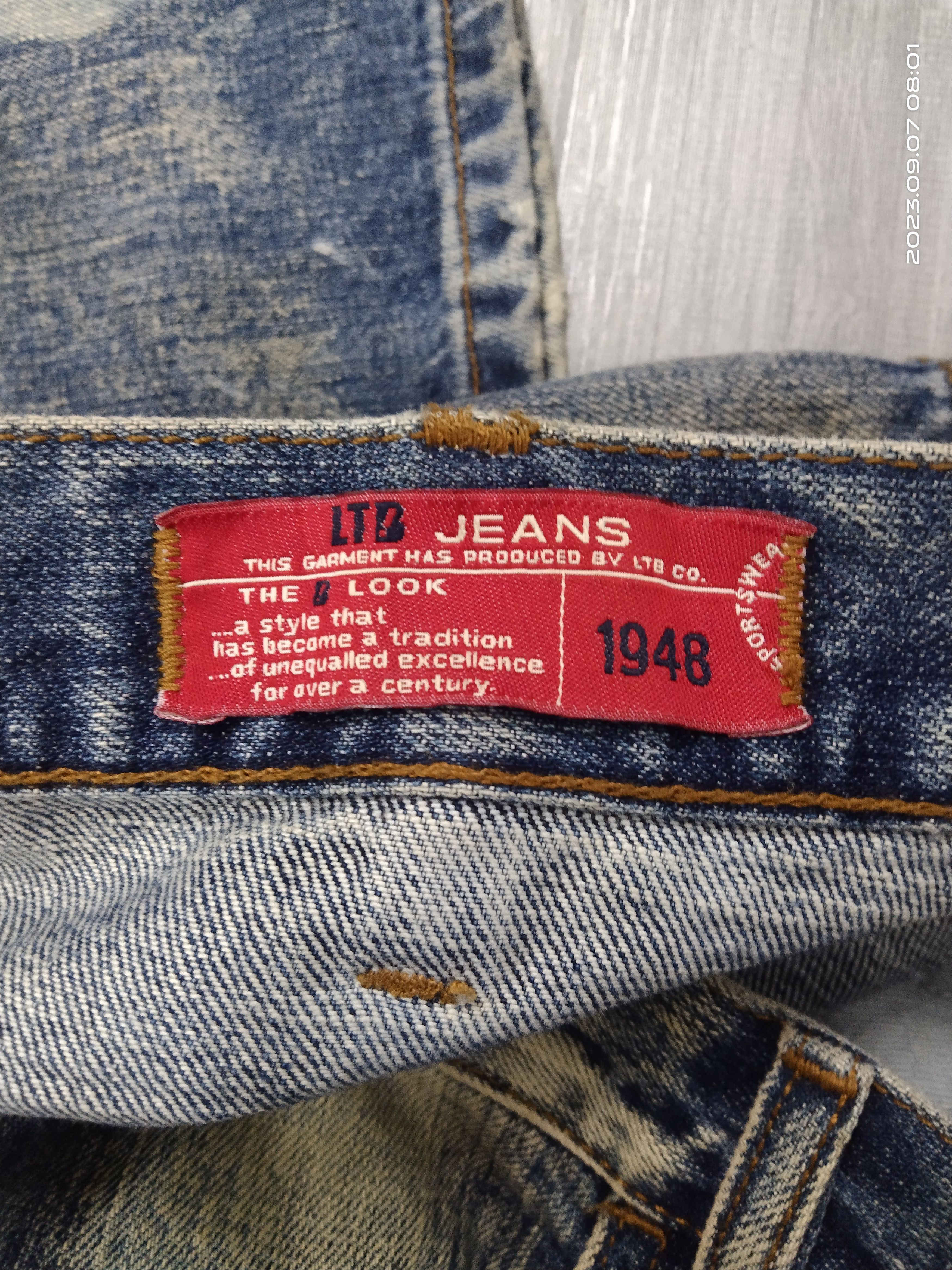 Japanese Brand TRENDING WIDE PANTS BAGGY🔥SICK LTB DENIM Size US 33 - 7 Thumbnail