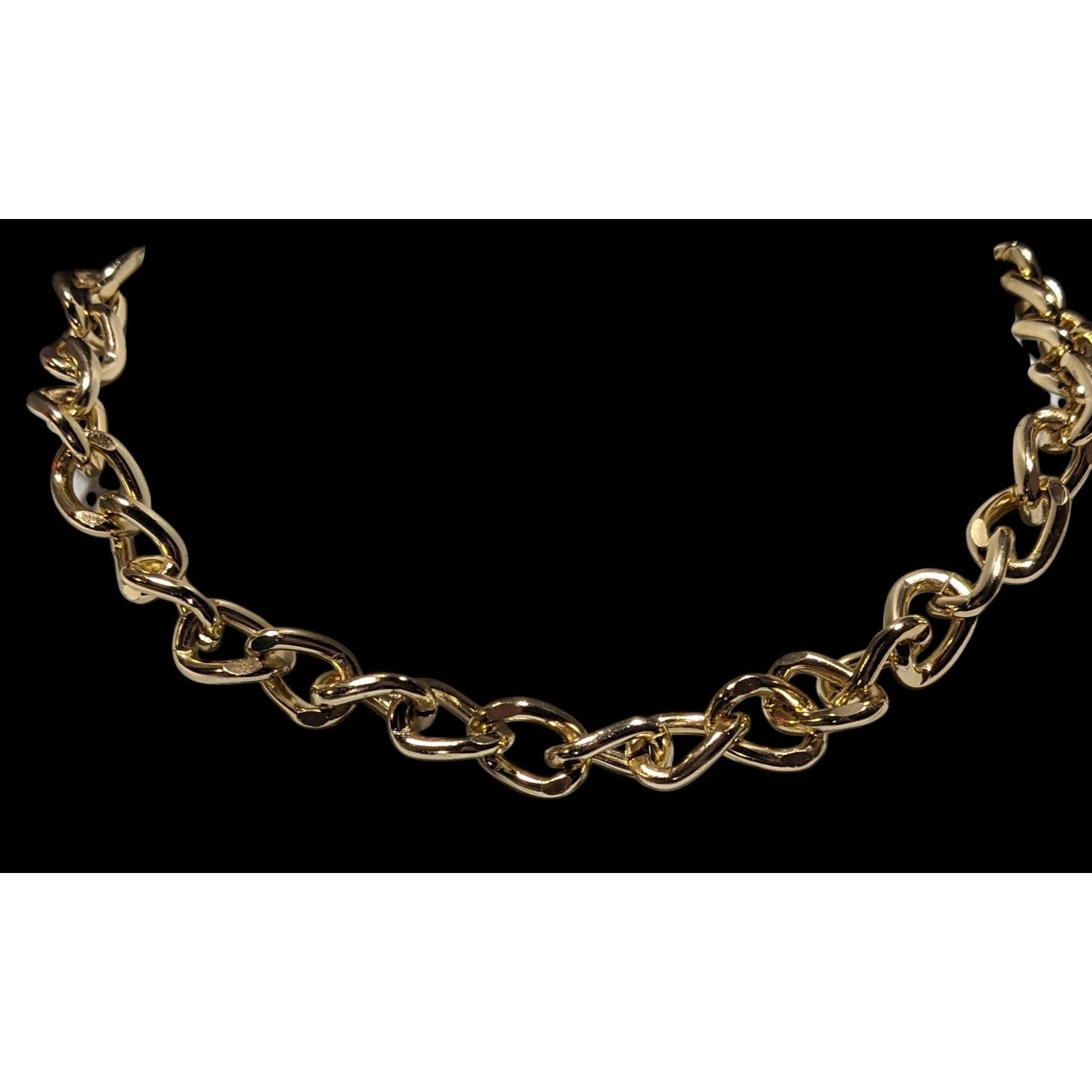 Other Classic Gold Tone Lightweight Chain Choker Necklace Size ONE SIZE - 6 Thumbnail