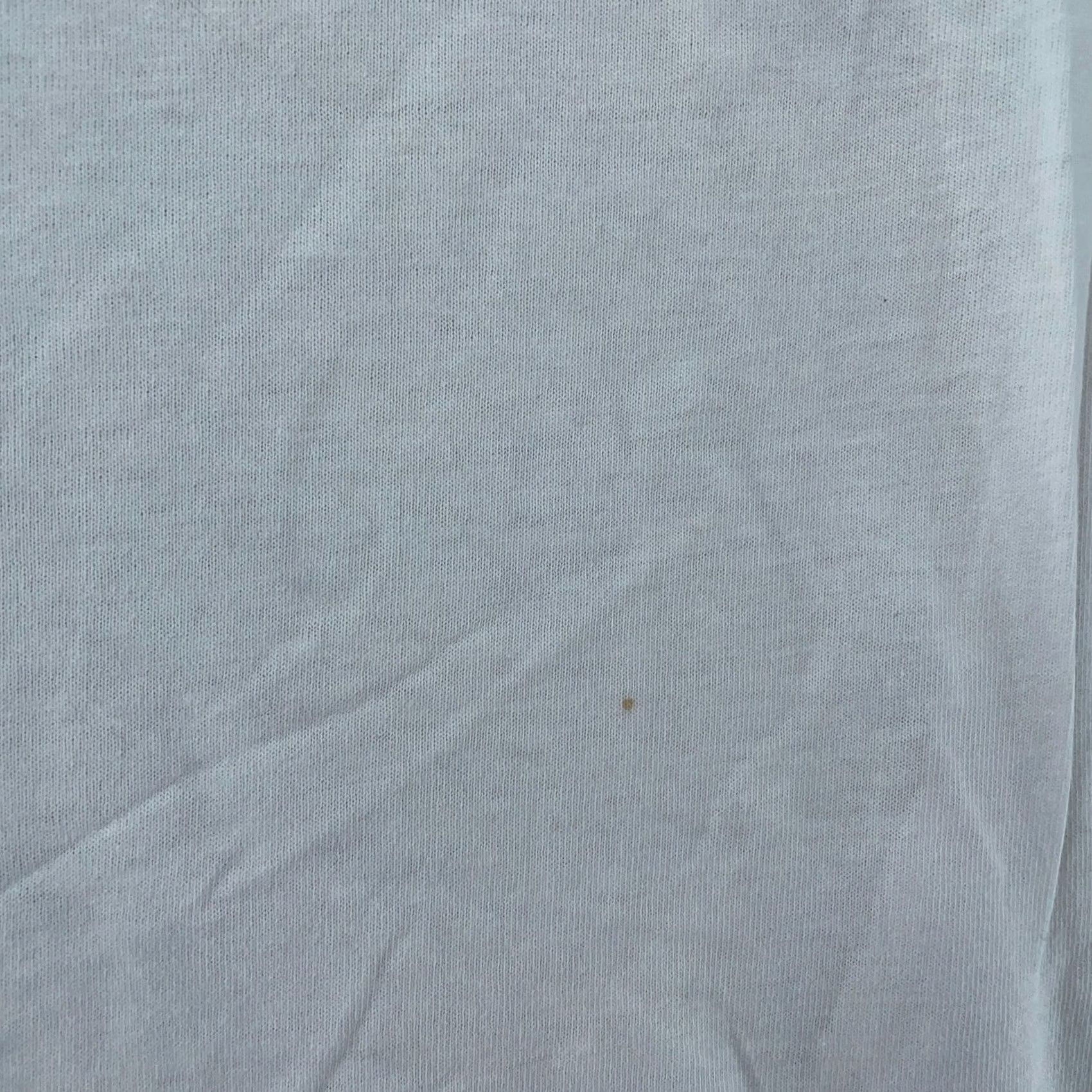 Fruit Of The Loom Vtg Blank White Fruit of the Loom T-Shirt Mens Large Crewneck Short Sleeve Tee Size US L / EU 52-54 / 3 - 4 Thumbnail