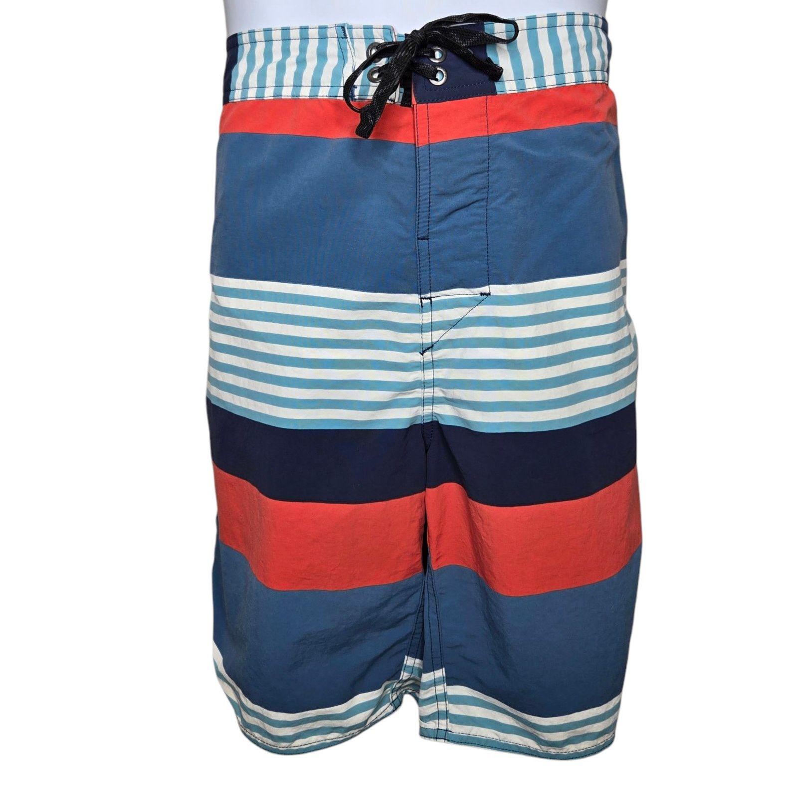 Patagonia Patagonia Mens Board Shorts Size 36 Ms Wavefarer Striped Size US 36 / EU 52 - 1 Thumbnail