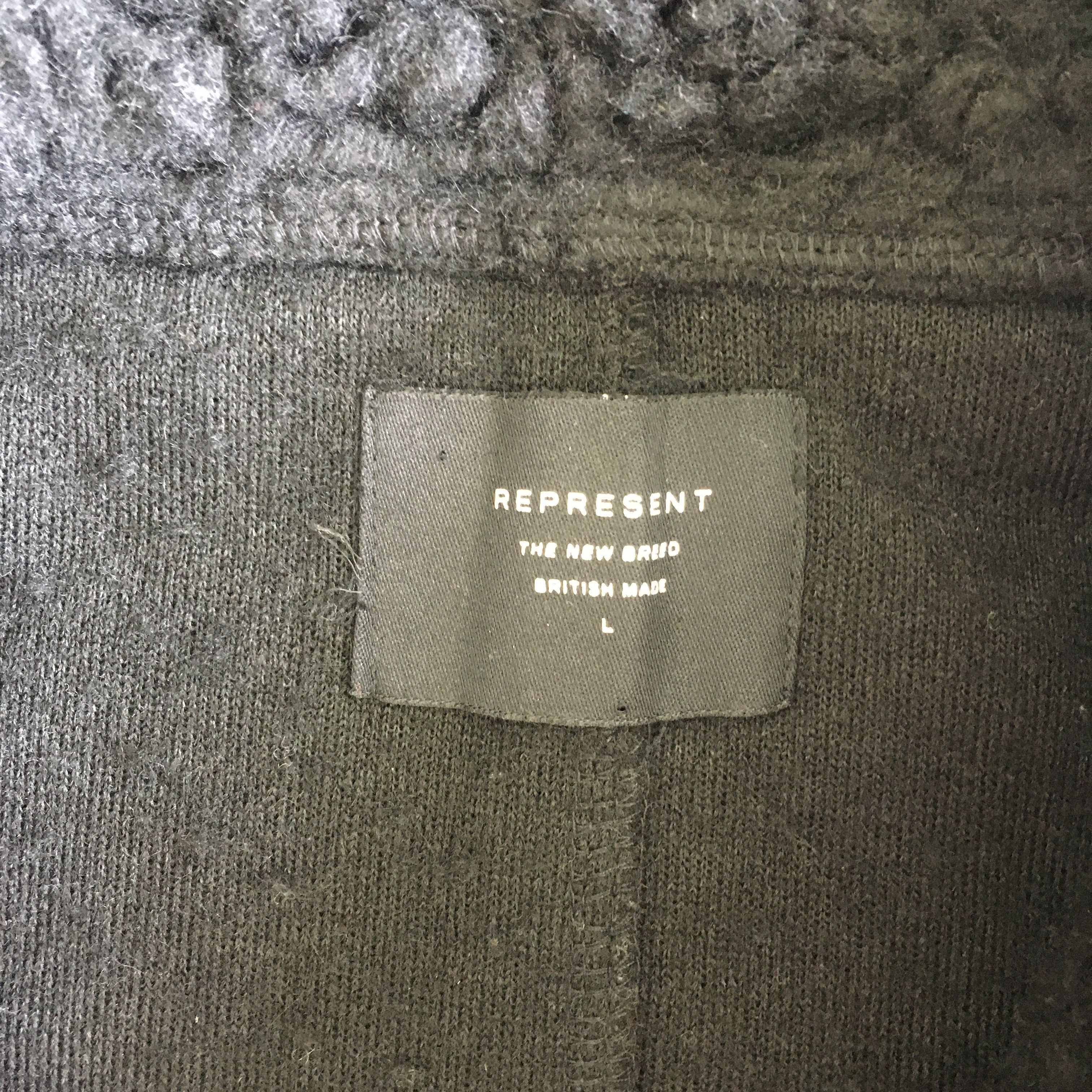 Represent Clo. 🇬🇧Represent Clothing🇬🇧 1/4 Zipper Hooded Sherpa Pullover Size US L / EU 52-54 / 3 - 8 Thumbnail